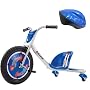 Razor Rip-Rider 360 Drifting Ride-On with V9 Child Helmet Blue (Recommended Fit Ages 5-8)