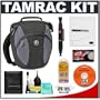 Tamrac 5769 Velocity 9x Pro Photo Digital SLR Camera Sling Bag (Black) + Accessory Kit for Canon Rebel T3, T3i, T1i, T2i, EOS 60D, 5D, 7D, Nikon D3000, D3100, D5000, D5100, D7000, D300s, Olympus Evolt E-5, E-30, E-620 & Sony Alpha A560, A580, A33, A35, A55