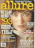 Allure Magazine October 2011 Olivia Wilde Rock & Roll Hair