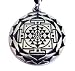 Sri Chakra Shri Yantra Pendant Mantra Hindu Goddess Necklace Amulet Jewelry