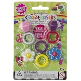 CrazeErasers Collectible Erasers ~ Blingin' Rings (Series 3)