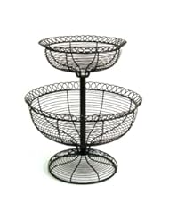 Mesa Home Products French Loop 2-Tier Basket