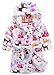 Boys & Girls Bathrobes, Plush Soft Coral Fleece Animal Hooded Sleepwear for Kids Owl 3T