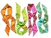 L. Erickson USA Elastic Loop Headband - Bucol Sugar 100% Silk Print