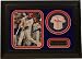 Shane Victorino Autographed Photograph with Team Jersey Patch in a 12