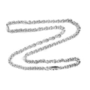 4.3mm Sterling Silver Cable Chain Necklace