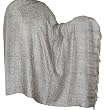 Shawls and Scarves Womens Reversible Wrap Wool Floral Design 80 x 40 inches (jmwr740r)