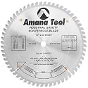 Amana Tool 510601 Thick Wall Non-Ferrous 10-Inch x 60 Tooth TCG 5/8 Bore Saw Blade