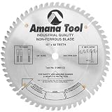 Amana Tool 510601 Thick Wall Non-Ferrous 10-Inch x 60 Tooth TCG 5/8 Bore Saw Blade