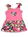 Rubbies - Toddler Girls Sundress, Salmon, Black, Green