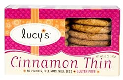Lucy's Cinnamon Thins, 5.5-Ounce Boxes (Pack of 8)