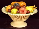 Capodimonte Fruit Basket on Base