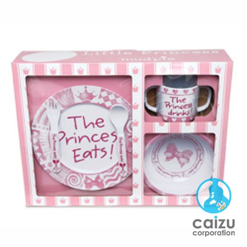 【Mud Pie】マッドパイ プレートセット プリンセス 【正規品】【出産祝い】