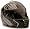 Youth Full Face Helmet Black, Large