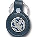 Small Leather & Pewter Key Ring - Eagle in Circle - Small Leather & Pewter Key Ring