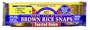 Brown Rice Snaps, Toasted Onion with Organic Brown Rice, 3.5-Ounce Packs (Pack of 12)