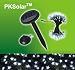 PK Solar 50 White LED Star String Lights 5m 2 Mode Fairy Xmas Garden Party