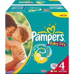 Pampers Baby Dry Gr.4 Maxi 7-18kg Megapack 120 Stk.