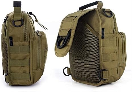 Military Backpack - Molle Cross Body Bags Bolsas 4 Ways Use Digital Camouflage Shoulder Bolsos
