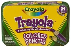 Crayola 54ct Trayola Colored Pencils