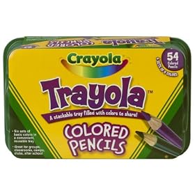 Crayola 54ct Trayola Colored Pencils by Crayons