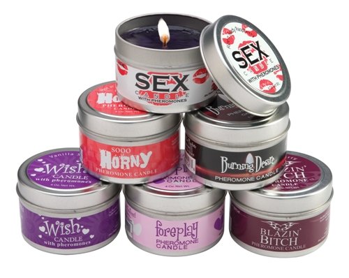 Classic Erotica Pheromone Candle Foreplay - 4 oz Candle