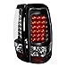 Spec-D Tuning LT-SIV03JMLED-TM Chevy Silverado 1500 Black Led Tail Lights Lamps Pair