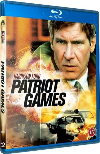Die Stunde der Patrioten (Patriot Games) [Blu-ray] (1992) (Region 2) (Skandinavisch Fassung) (Deutsch Sprach-und Untertitel)