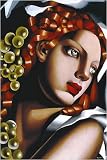 L'eclat by Tamara De Lempicka. Art Poster Print: 24 inches width by 36 inches height.