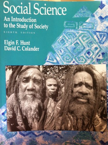 Cover image : Social Science: An Introduction to the Study of Society