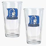 Duke Blue Devils 2 Piece Pint Ale Glass Set