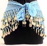 Belly Dance Skirt With Gold Coins (Great Gift Idea)