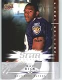 Ray Rice RC (RC - Rookie Card) Baltimore Ravens / 2008 Upper Deck First Edition Football Card # 187 / NFL Football Trading Card in Screwdown!