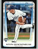 2011 Bowman Draft Prospects Baseball Card # BDPP56 Kevin Quackenbush - San Diego Padres (Draft Pick / Prospect / RC - Extended Rookie Card) MLB Trading Card in Screwdown Case!