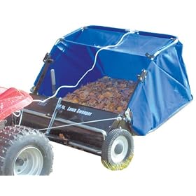 HDC 3983 38-Inch 12 Cubic Foot Hopper Tow Behind Lawn Sweeper by HDC
