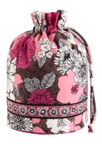 Vera Bradley Ditty Bag in Mocha Rouge