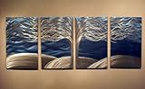 Metal Wall Art, Modern Home Decor, Abstract Wall Sculpture Contemporary- Tree of Life