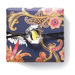 Navy Bird - Blackberry and Currant Fringe Studio Gypsy Wrapped Soap With Crystal