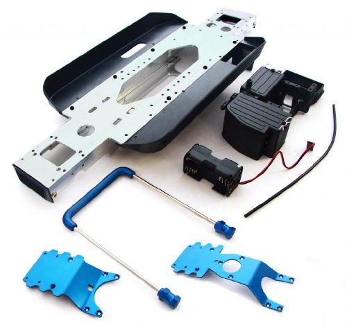 Associated 1/8 Monster GT MGT 8.0 CHASSIS SKID PLATES SIDE GUARDS RADIO BOX ROLL