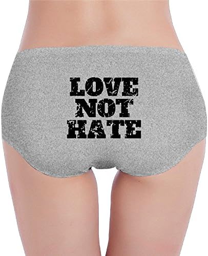 Womens,Low-Waist LOVE NOT HATE Sexy Sheer Panties Underwear