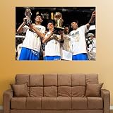 Dallas Mavericks Fathead Wall Graphic NBA Finals Champions Mural