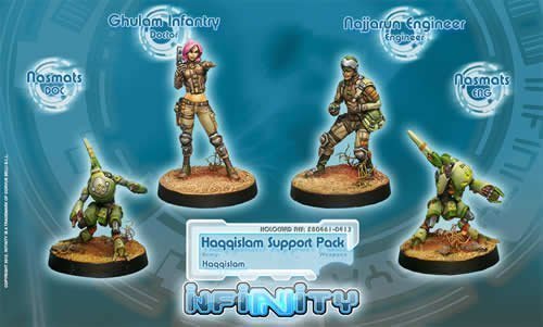 Haqqislam Support Pack (4) Haqqislam Infinity Corvus Belli