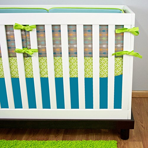 Modified Tot Crib Bedding, Hipster Arrows
