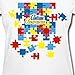 Autism Awareness Puzzle Women's T-Shirt by Spreadshirt