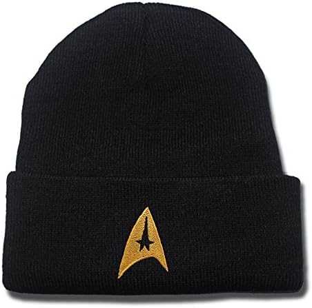 Star Trek Logo Beanie Fashion Unisex Embroidery Beanies Skullies Knitted Hats Skull Caps