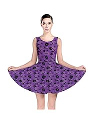 Polyester/Spandex Stretchy Skater Dress 