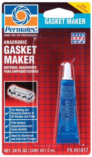 Permatex 51817-12PK Anaerobic Gasket Maker - 0.20 oz., Pack of 12 Permatex 51817-12PK Anaerobic Gasket Maker - 0.20 oz., Pack of 12