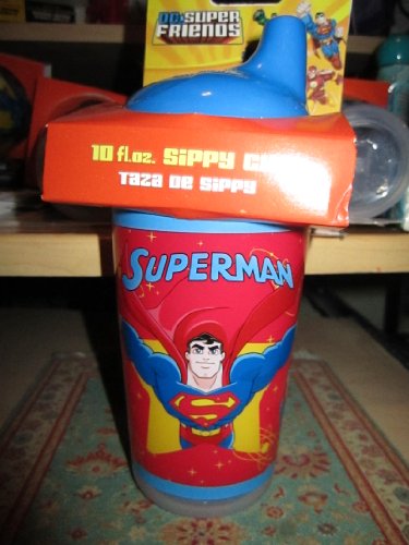  10 Fl. Oz Superman Bpa-free Sippy Cup