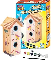 Do It Yourself Wooden Kit - Tall Bird House