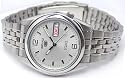 Seiko Wrist Watches-Seiko 5 SNK385K1 Automatic Mechanical self winding White Dial Date Day Stainless Steel Water Resistance Men's Watch